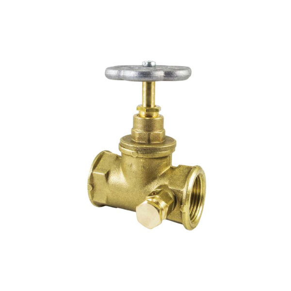 Ventil s točkom_Ventil točak 1-2- s ispustom Ventil točak 1/2" s ispustom