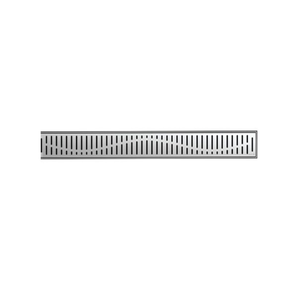 TUŠ REŠETKE_Tuš rešetka inox 60x7 cm WAVE Tuš rešetka inox 60x7 cm WAVE