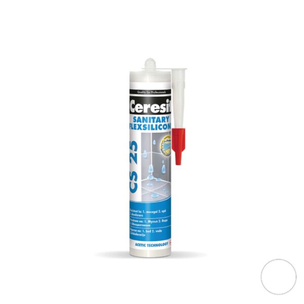 Silikon sanitarni CERESIT CS25