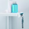 msv-freestanding-corner-shower-server-shelf-white-telescopic-135-200cm Polica ugaona (podesiva) MSV Spirella