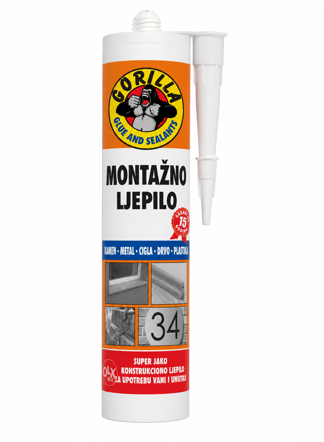 Montažno ljepilo GORILLA-neoprensko