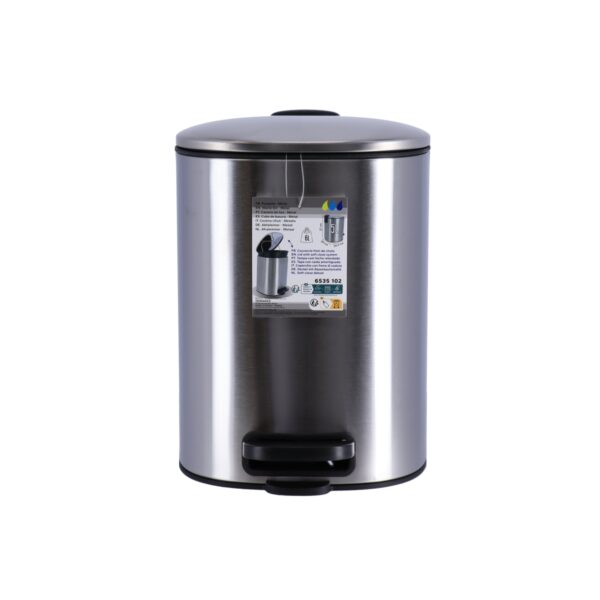 Kanta TENDANCE (soft-close) 5 l - inox